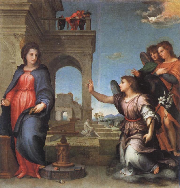 Andrea del Sarto The Annunciation Germany oil painting art